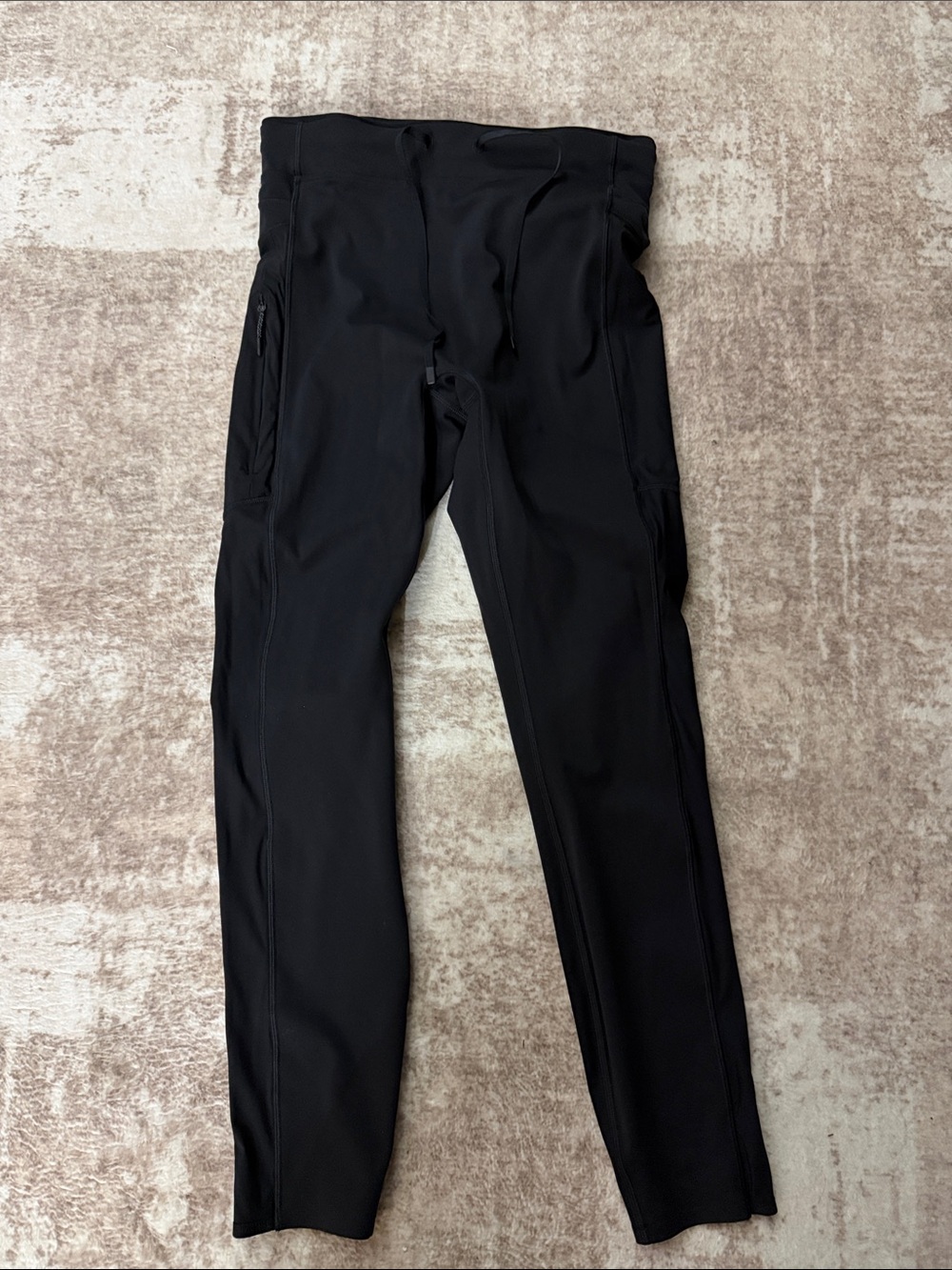 lululemon athletica Black Athletic Leggings with Zip Pocket - Picture 2 of 6